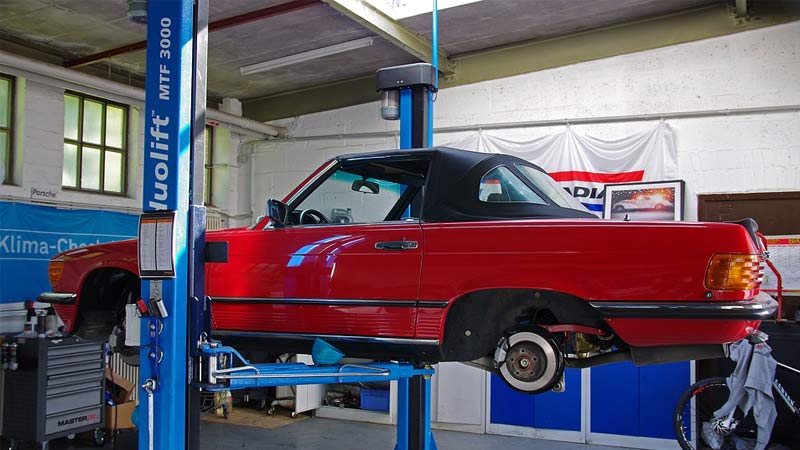 taller de coche