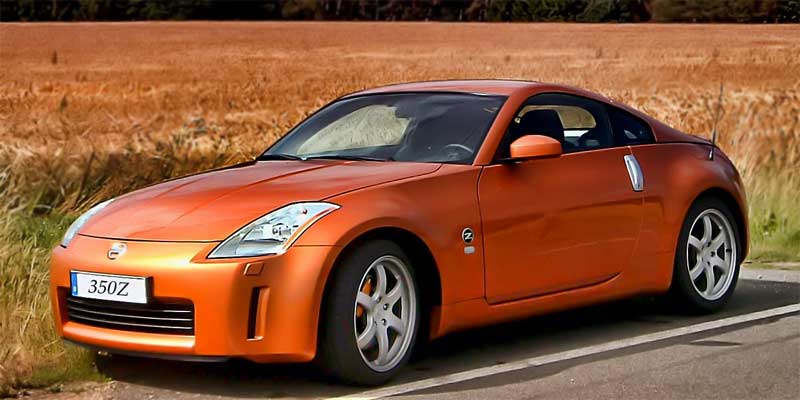 Nissan 350Z naranja