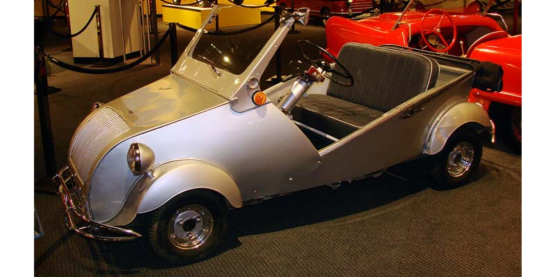 Modelo de coche Biscúter