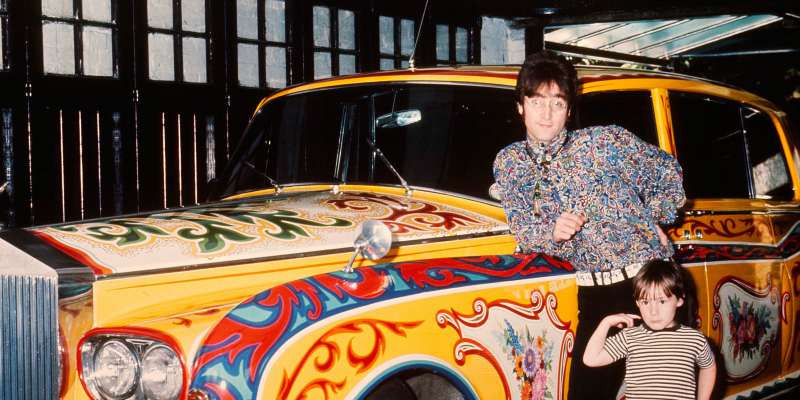 John Lennon con su Phantom V