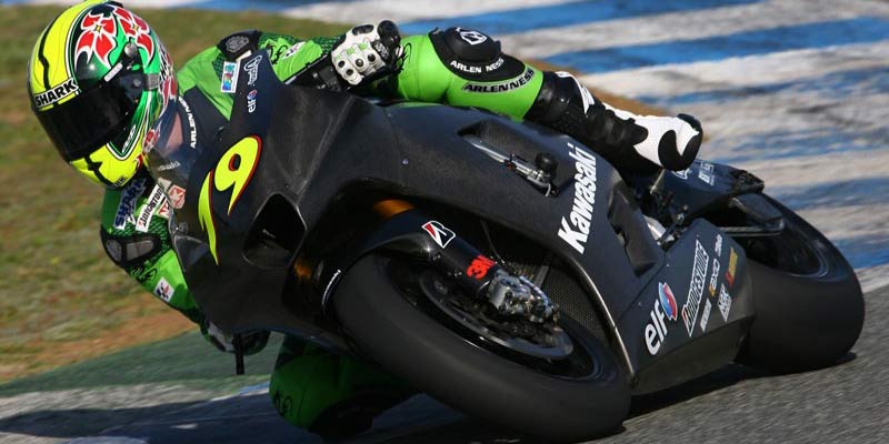 Olivier jacque compitiendo