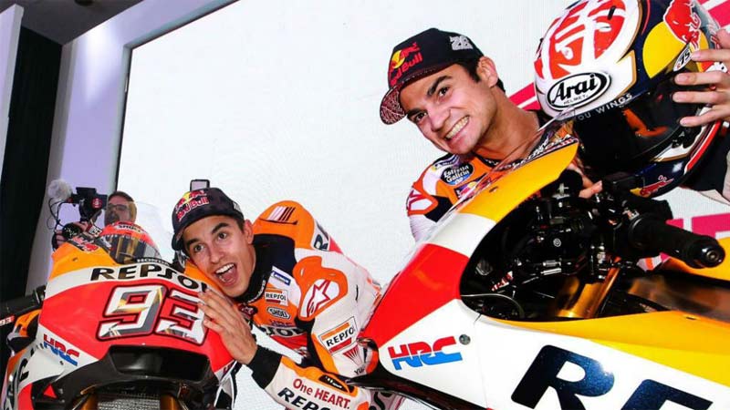Marc Márquez y Dani Pedrosa