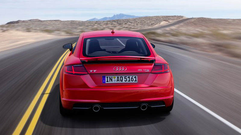 Audi TT 2019, trasera