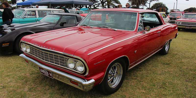 Chevrolet Chevelle SS en rojo