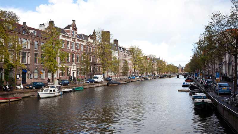 Vistas de Amsterdam, Países Bajos