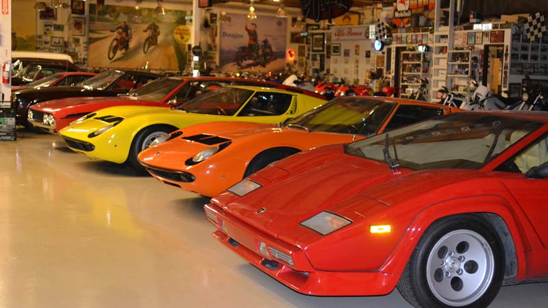 Garaje de Lamborghinis de Jay Leno