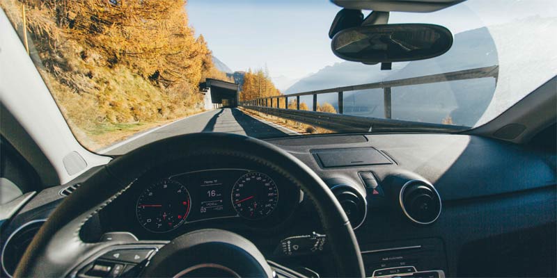 Interior de un coche