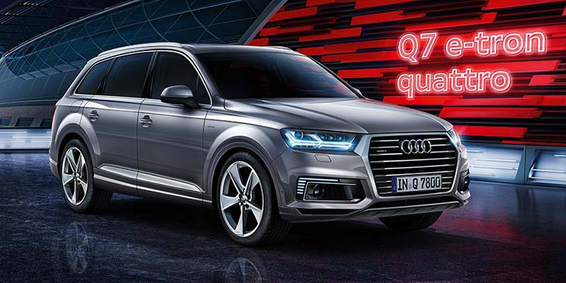 coches híbridos Audi Q7 e-tron.