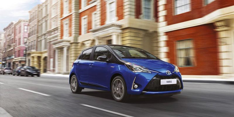 Toyota Yaris Hybrid.