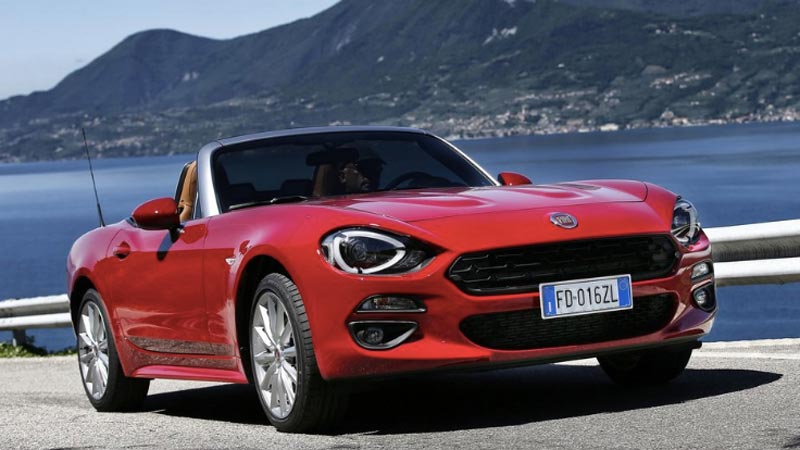 Rivales Mazda MX-5 2018: Fiat 124 Spider