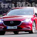 Prueba Mazda6 2018, tres cuartos delantero
