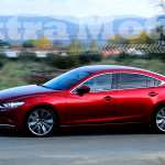 Prueba Mazda6 2018, lateral