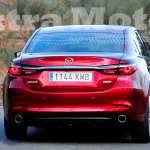 Prueba Mazda6 2018, trasera curva