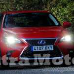 Prueba Lexus CT 200h, frontal dinámica