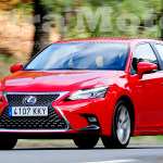 Prueba Lexus CT 200h, tres cuartos delantero dinámico