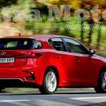 Prueba Lexus CT 200h, tres cuartos trasero