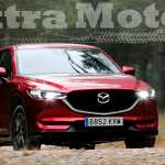 Prueba Mazda CX-5, tres cuartos trasero, tres cuartos delantero