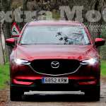 Prueba Mazda CX-5, tres cuartos trasero, frontal