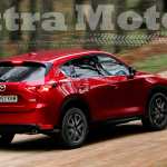 Prueba Mazda CX-5, tres cuartos trasero, pista