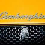 Símbolo y nombre de la marca Lamborghini