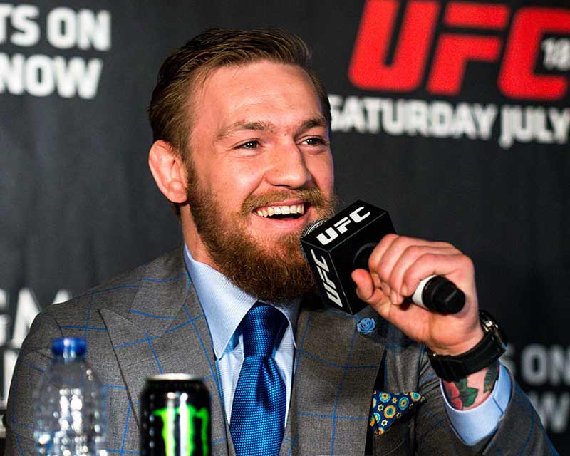 Conor McGregor- deportistas más famosos